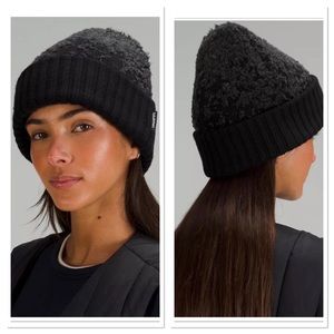 Lululemon Ombre Knit Texture Beanie Hat